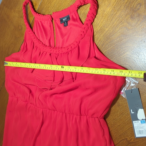 NWT MOSSIMO Red Dress Large - Picture 7 of 14
